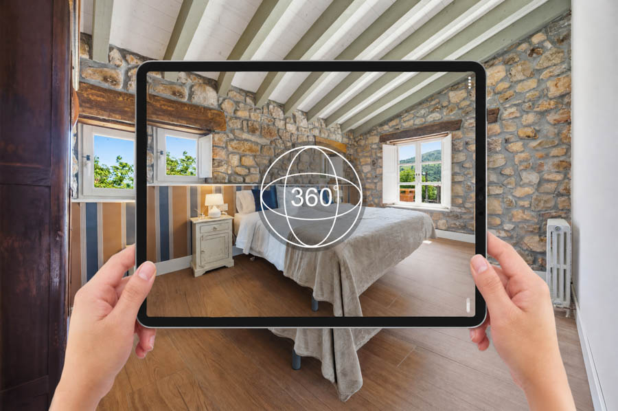 Recorrido virtual tour 360 inmobiliario en Cantabria
