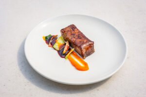 Fotografía Gastronómica para restaurantes de comida Casona del Judío Santander , Cantabria, plato del Chef Sergio Bastard